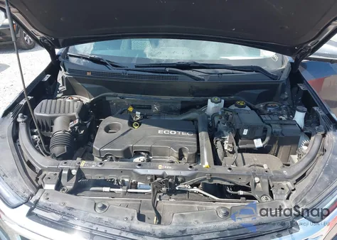 2022 Chevrolet Equinox Fwd Lt из США, поврежденный, VIN 2GNAXKEV9N6106579